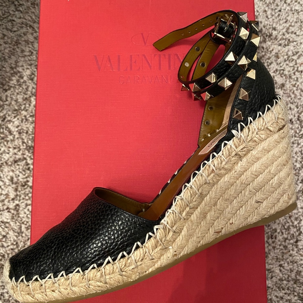 Valentino stud espadrilles